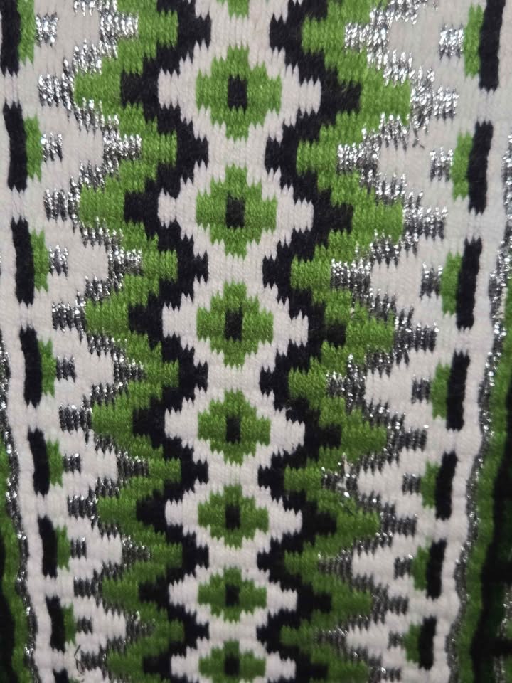 Western Oversized Show Saddle Pad - Green