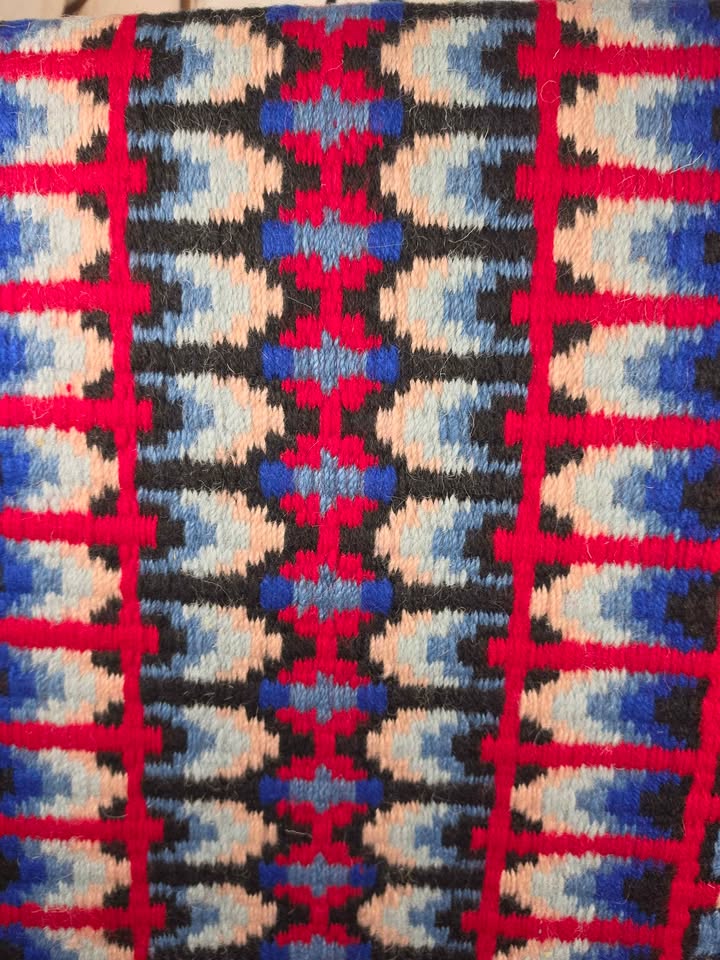 NEW RED, WHITE, BLUE, BLACK OVERSIZED SADDLE PAD 36X42