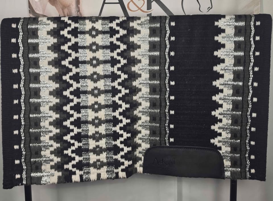 Black, Charcoal & Silver Western Show Set - Small